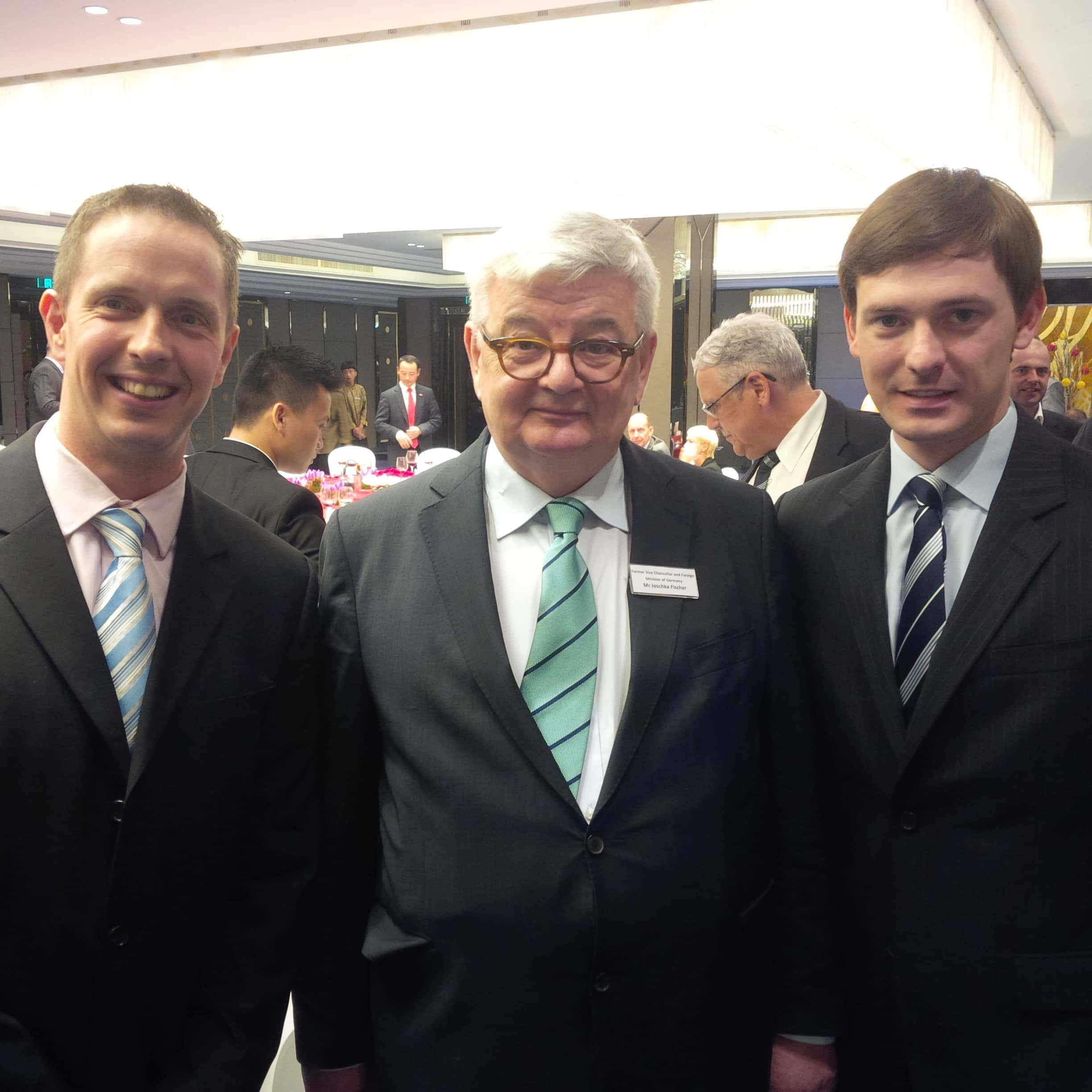 Treffen mit Joschka Fischer